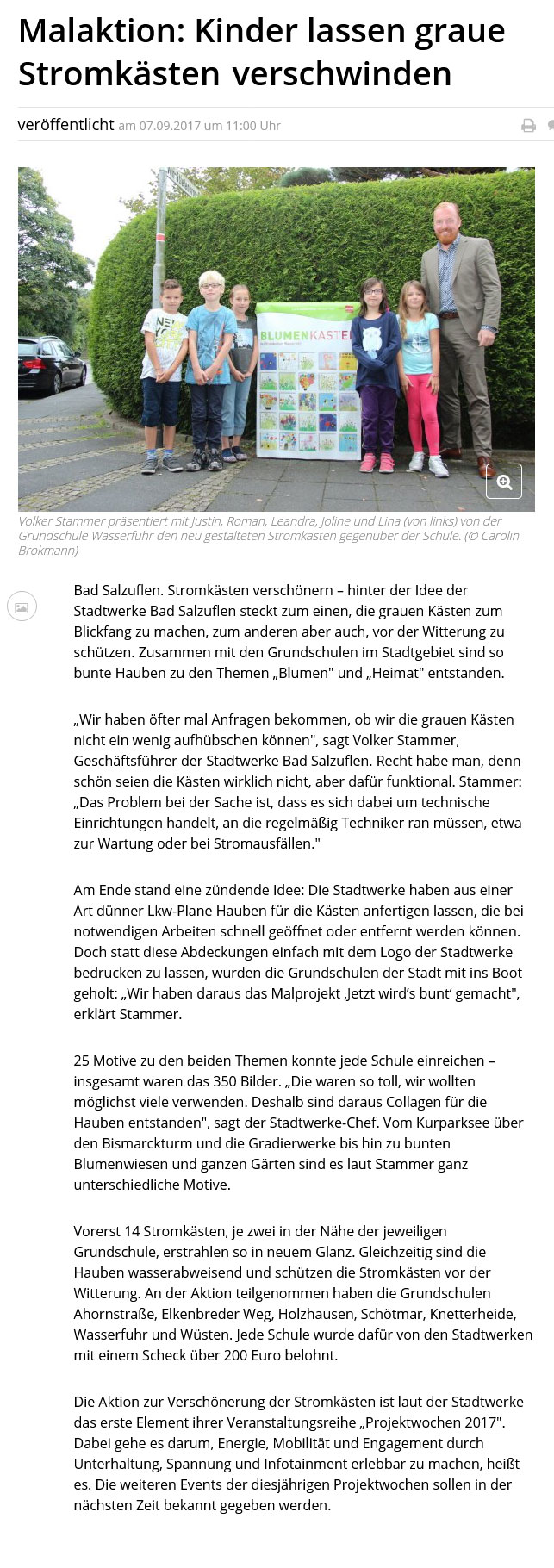 Malaktion-Kinder-lassen-graue-Stromkästen-verschwinden