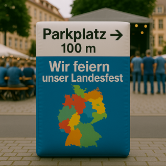 Hintergrund Anwendungsbeispiel - Lösungen für Landesfeste