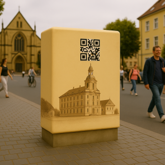 Hintergrund Anwendungsbeispiel - Interaktive Stadtführung