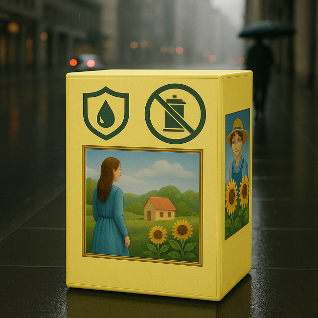 Hintergrund Anwendungsbeispiel - Schutzhaube für beschädigte Kästen